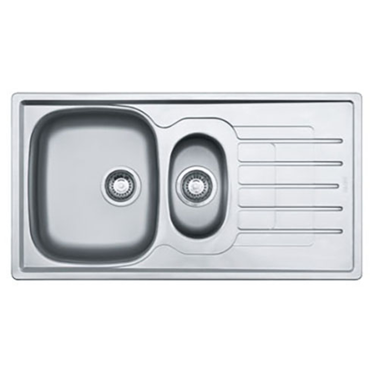 Picture of Cascade CDX 651 Single Bowl & Tidy 925 x 500 x  171 / 139