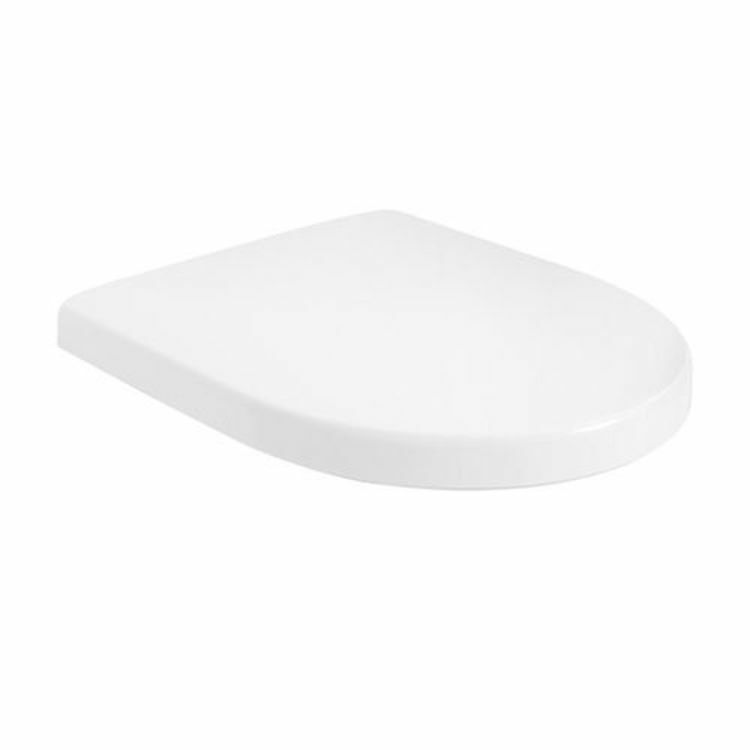 Picture of Geberit Icon Soft Close Overlapping Toilet Seat with Metal Hinges