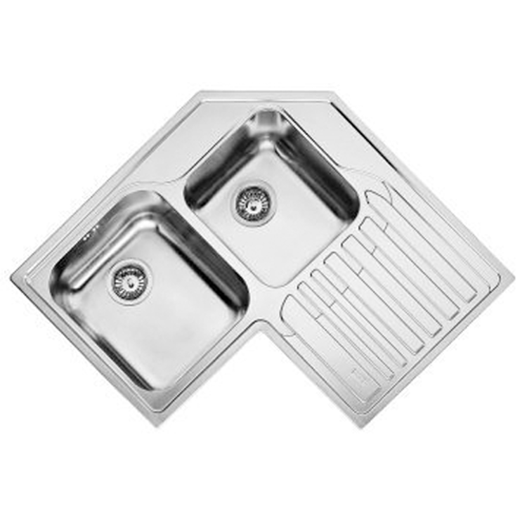 Picture of Studio Stx 621 Dble Bowl 830X830X190/178 Rhd