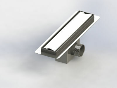Show details for Expand a Drain Stainless Steel Shower Channel 300 mm Picture of Expand a Drain Stainless Steel Shower Channel 300 mm