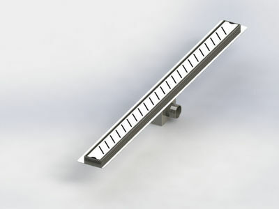 Show details for Expand a Drain Stainless Steel Shower Channel 985 mm Picture of Expand a Drain Stainless Steel Shower Channel 985 mm