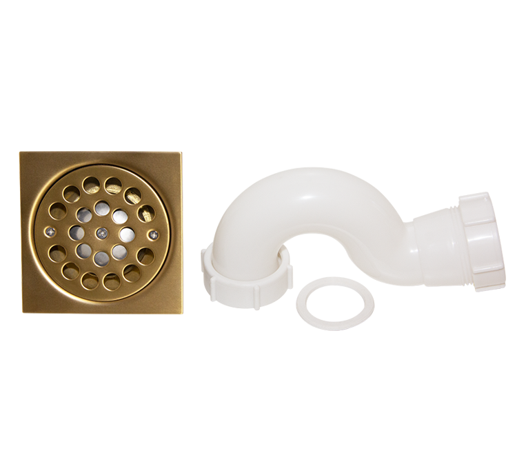 Picture of Blutide Square Shower Trap (Brushed Brass)