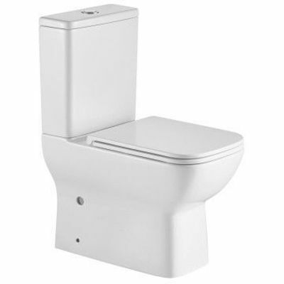 Show details for Gio Lagos Closed Couple Rimless Suite with Soft Close Quick Release Seat Picture of Gio Lagos Closed Couple Rimless Suite with Soft Close Quick Release Seat