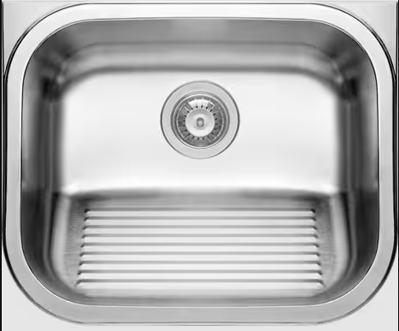 Show details for Inset Wash Trough With Rib 550 x 450 Picture of Inset Wash Trough With Rib 550 x 450