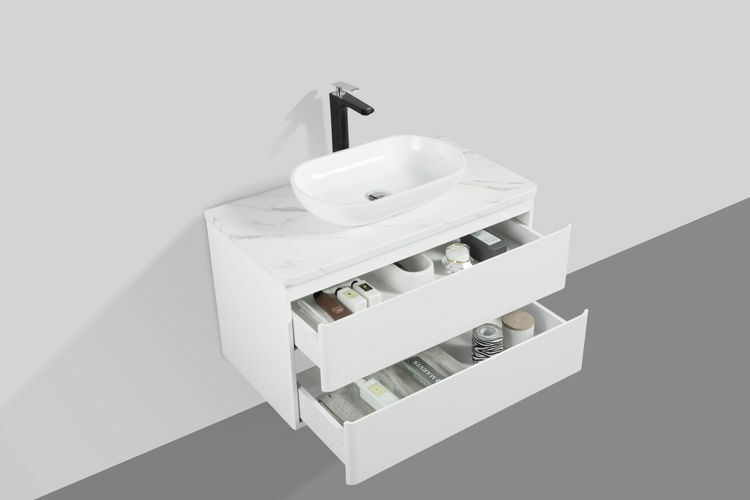 Picture of SANTORINI DOUBLE DRAWER COMBO 900 (WHT)