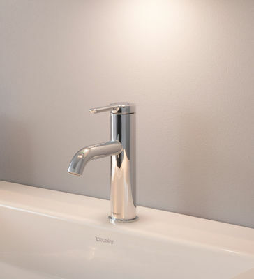 Show details for C.1 Single lever basin mixer M Chrome High Gloss Picture of C.1 Single lever basin mixer M Chrome High Gloss