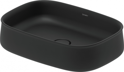 Show details for Duravit Zencha Countertop Basin 550 x 390 (Anthracite) Picture of Duravit Zencha Countertop Basin 550 x 390 (Anthracite)