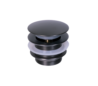 Show details for Blutide Bath Waste Pop Up (Gun Metal) Picture of Blutide Bath Waste Pop Up (Gun Metal)