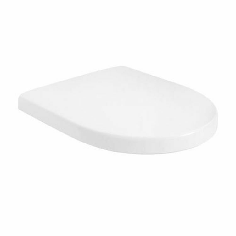 Picture of Geberit Icon Soft Close Overlapping Toilet Seat with Metal Hinges