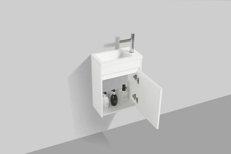 Picture of ENZO SINGLE DOOR & BASIN 400 COMBO