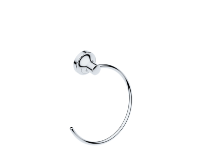 Show details for Liquid Red Felicity Towel Ring (Chrome) Picture of Liquid Red Felicity Towel Ring (Chrome)