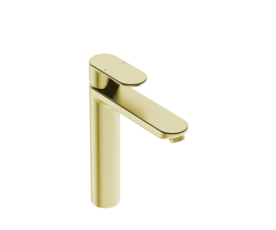 Show details for Liquid Red Solace Basin Mixer 210 mm (Champagne Gold) Picture of Liquid Red Solace Basin Mixer 210 mm (Champagne Gold)