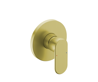 Show details for Liquid Red Solace Concealed Shower Mixer (Champagne Gold) Picture of Liquid Red Solace Concealed Shower Mixer (Champagne Gold)