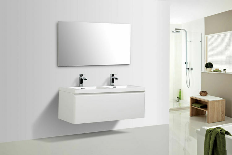 Picture of MILAN 1200 SINGLE DRAWER CABINET VANITY COMBO