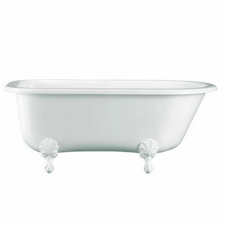 Picture of Victoria + Albert Wessex F/Stand Oval Bath W/ Q-Castfeet 1520 x 765
