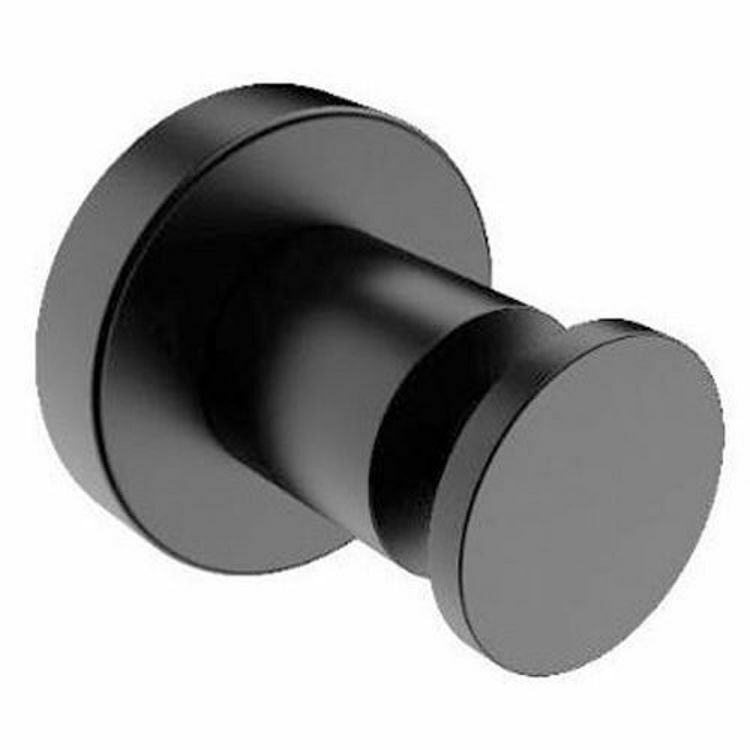 Picture of Bathroom Butler 4610 Single Robe Hook Matt Black