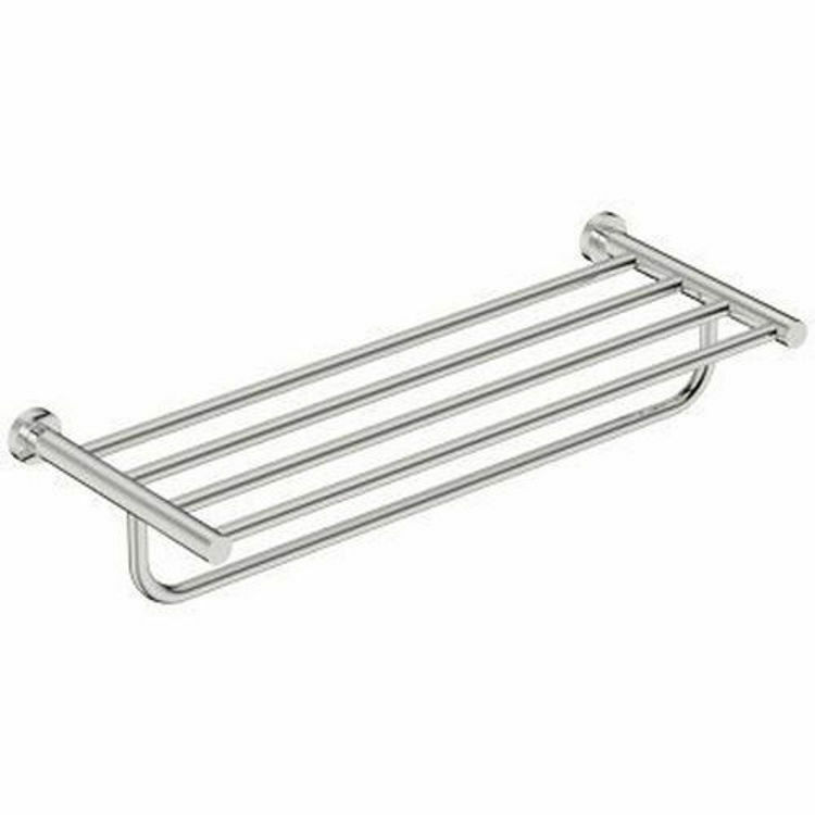 Picture of Bathroom Butler 4693 Towel Shelf & 650 mm Hang Bar Polished