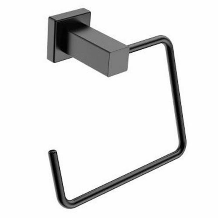 Picture of Bathroom Butler 8541 Towel Ring - Open Matt Black