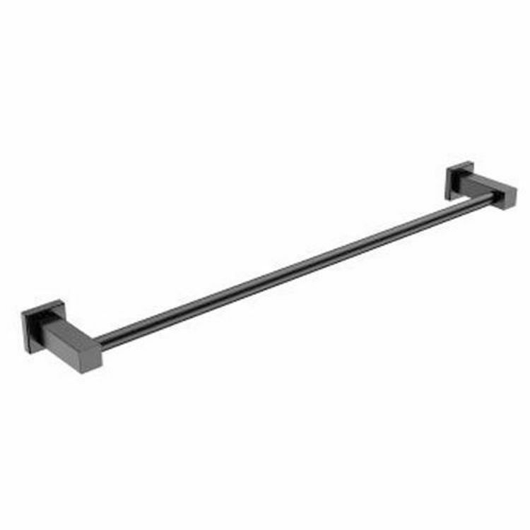 Picture of Bathroom Butler 8570 Single Towel Rail 430 mm Matt Black
