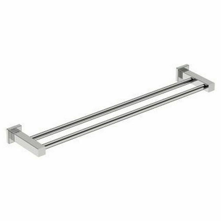 Picture of Bathroom Butler 8582 Double Towel Rail 650 mm Polished