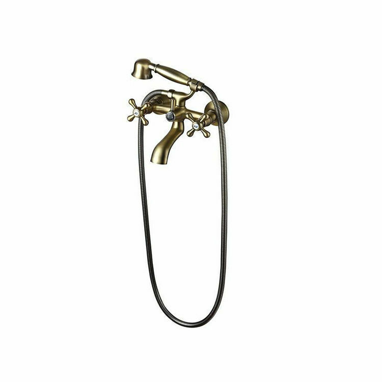 Picture of Bijiou Adour Bath Mixer with Hand Shower in Bronze Finish