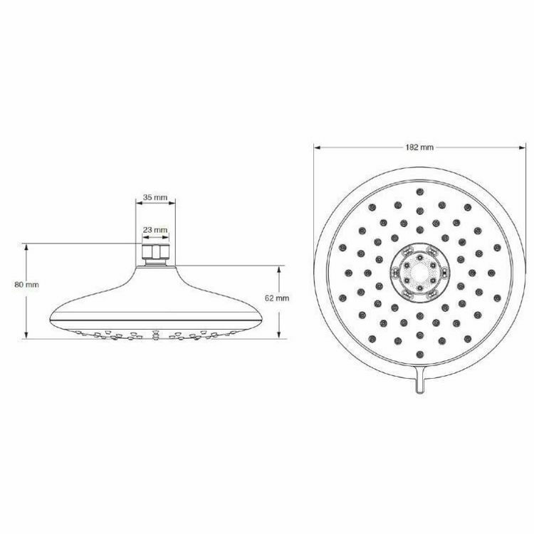 Picture of Cobra Spectra 4 Function Shower Head