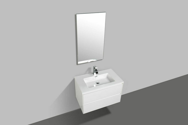 Picture of ENZO 800 x 480 BASIN only white