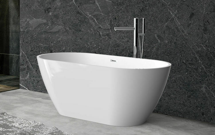 Picture of Eos Freestanding Acrylic Bath 1500 x 730 x 580