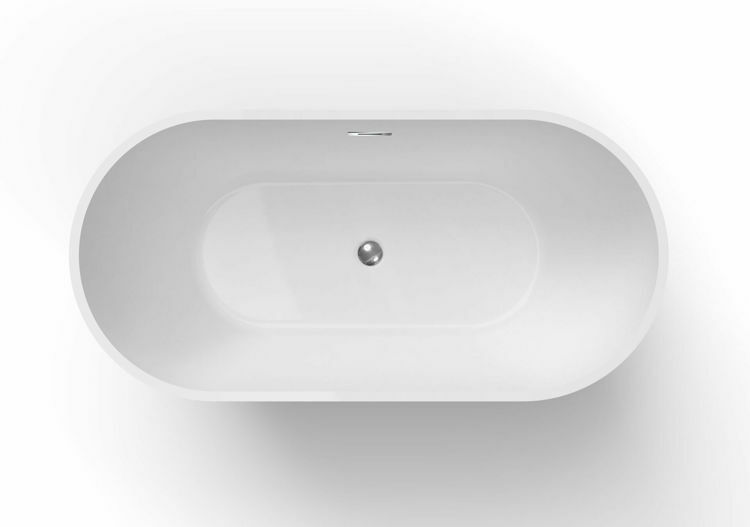 Picture of Eos Freestanding Acrylic Bath 1500 x 730 x 580