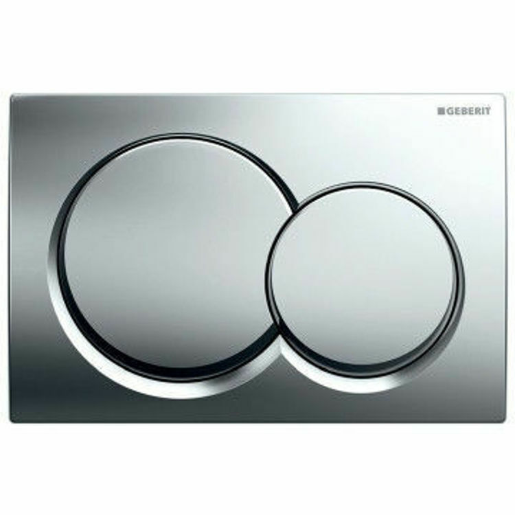 Picture of Geberit Actuator Plate Alpha 01 Dual Flush Chrome Plated