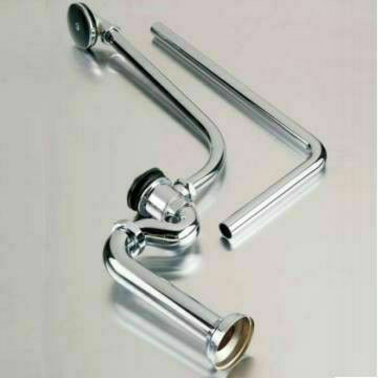 Picture of Gio K2 Bath Over Flow Set With Click Waste (Chrome Plated Trap)