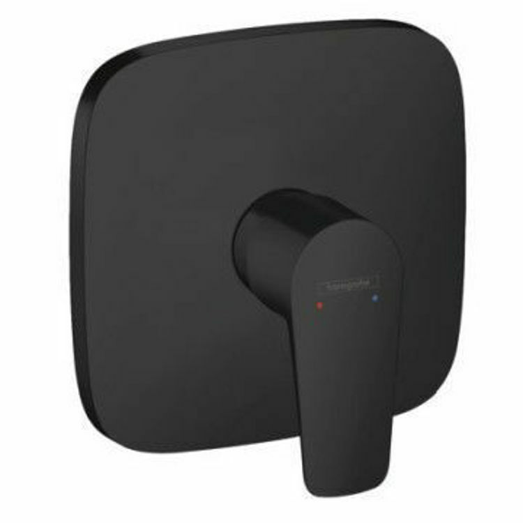 Picture of Hansgrohe Talis E Single Lever Shower Mixer for Concealed Installation (Matt Black)