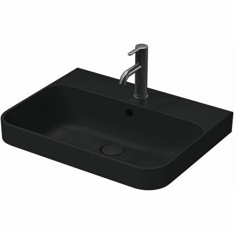 Picture of Happy D.2 Plus Washbowl Anthracite Matt 600 mm