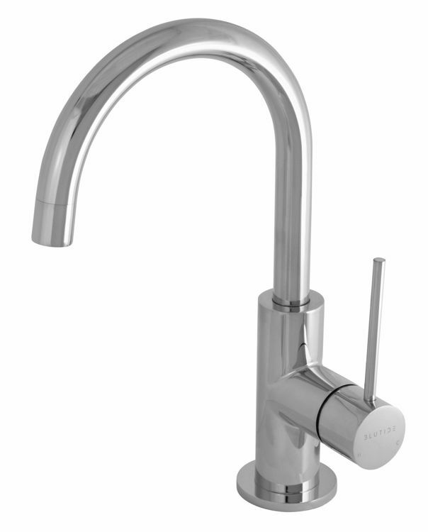 Picture of LACE  BASIN MIXER GOOSENECK CHROME