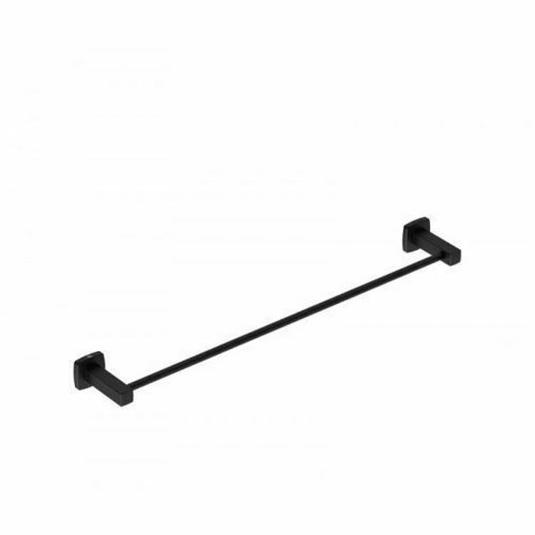 Picture of Liquid Red Integrity Single Towel Rail 800 mm Blk