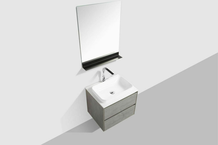 Picture of MADRID DOUBLE DRAWER VANITY COMBO 600 MM