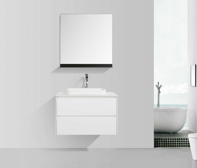 Picture of MADRID DOUBLE DRAWER VANITY COMBO 800 MM