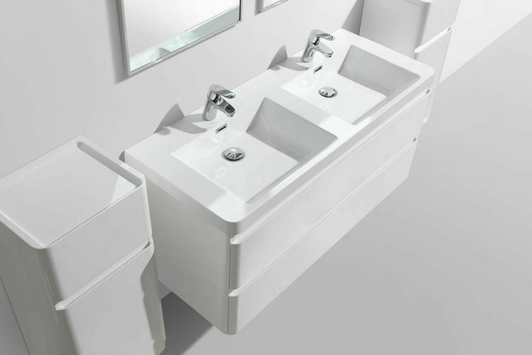 Picture of MILAN 1200 DOUBLE DRAWER WALL CABINET only