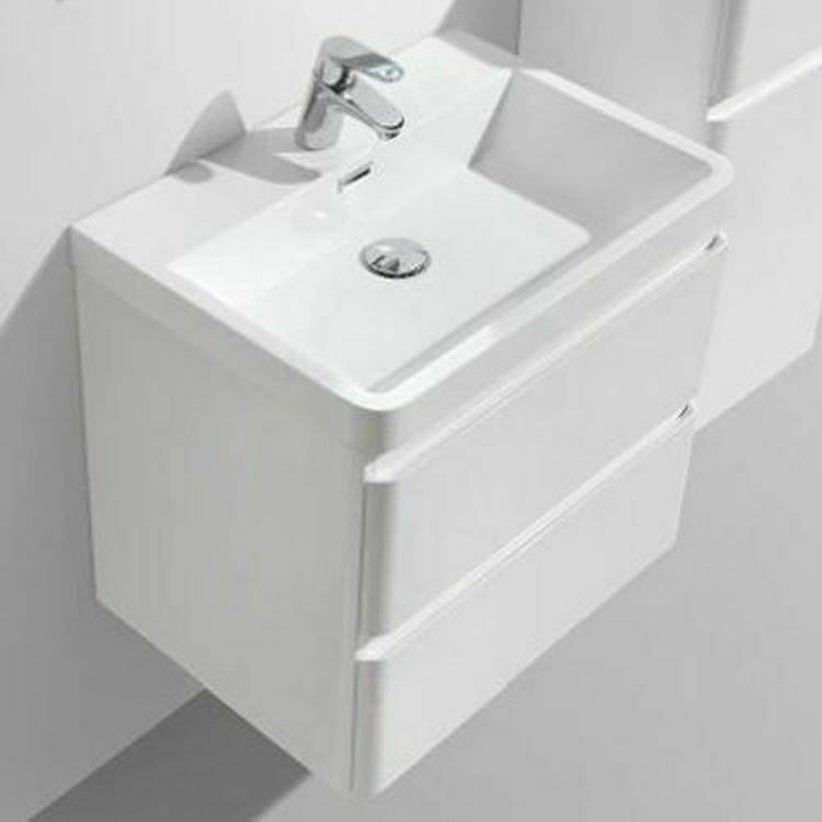 Picture of Milan 600 Double Drawer Vanity Combo