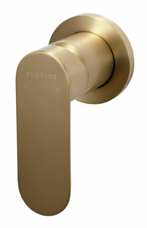 Picture of SATIN CONCEALED MIXER BRASS TRIM KIT