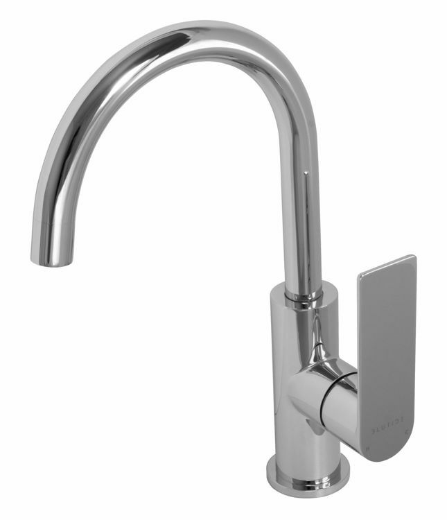 Picture of SILK BASIN MIXER GOOSENECK CHROME