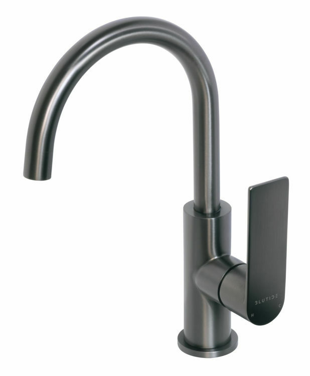 Picture of SILK BASIN MIXER GOOSENECK GUNMETAL