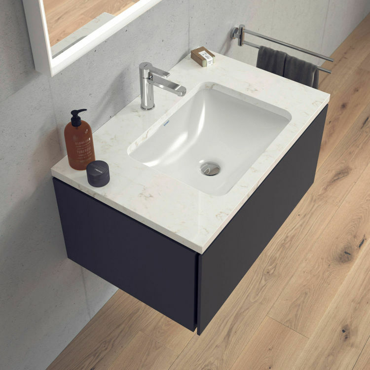 Picture of Starck 3 Built-in basin White High Gloss 530 mm