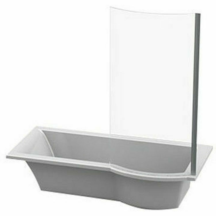 Picture of Tokyo Built-In Shower Bath with Shower Screen (Left Hand)