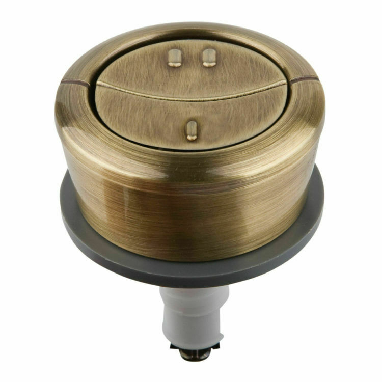 Picture of Wirquin MW2 Dual Flush Button (Brushed Bronze)