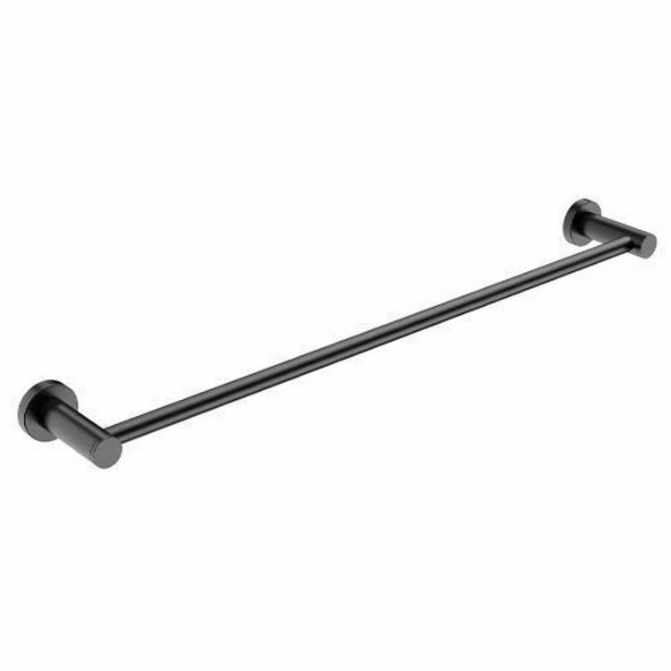 Picture of Bathroom Butler 4675 Single Towel Rail 800 mm Matt Black