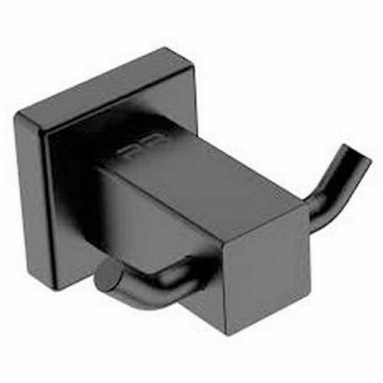 Picture of Bathroom Butler 8511 Double Robe Hook Matt Black
