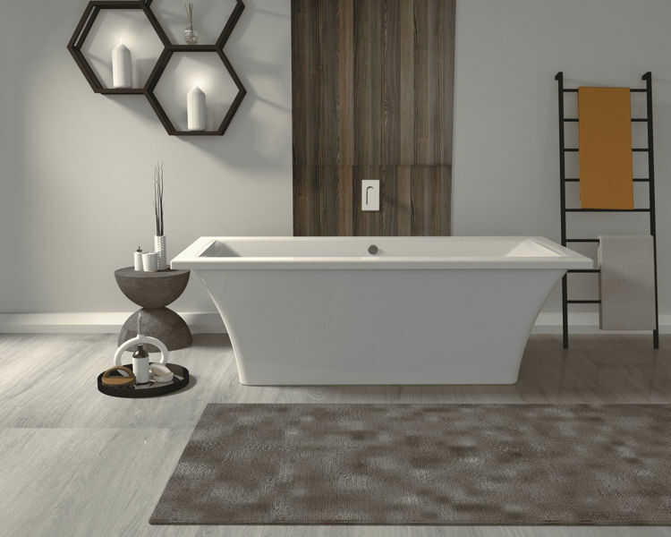 Picture of Bergamo 1800 x 800 Free Standing Acrylic Skirted Bath