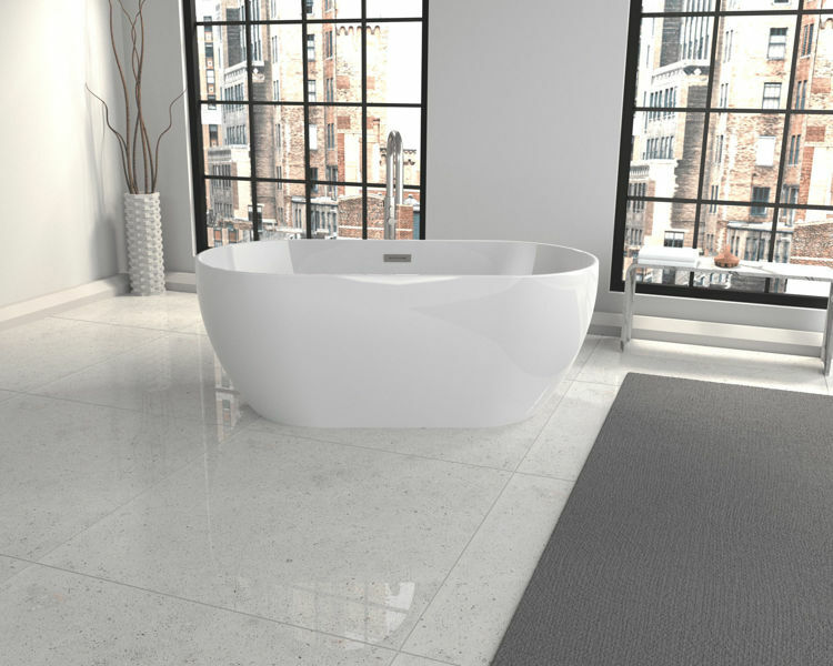 Picture of ZALA FREE STAND 1440 x 750 white with overflow