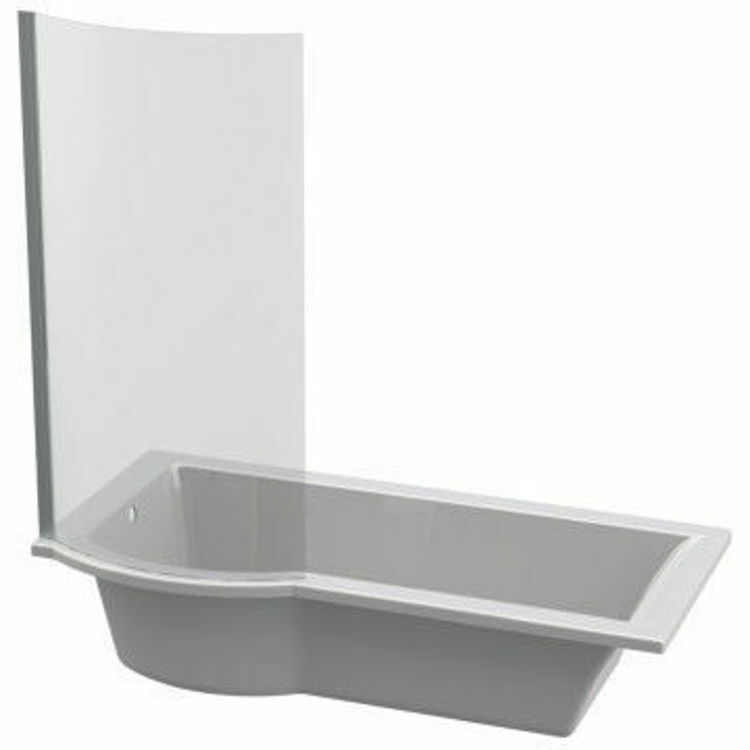 Picture of Tokyo Built-In Shower Bath with Shower Screen (Right Hand)
